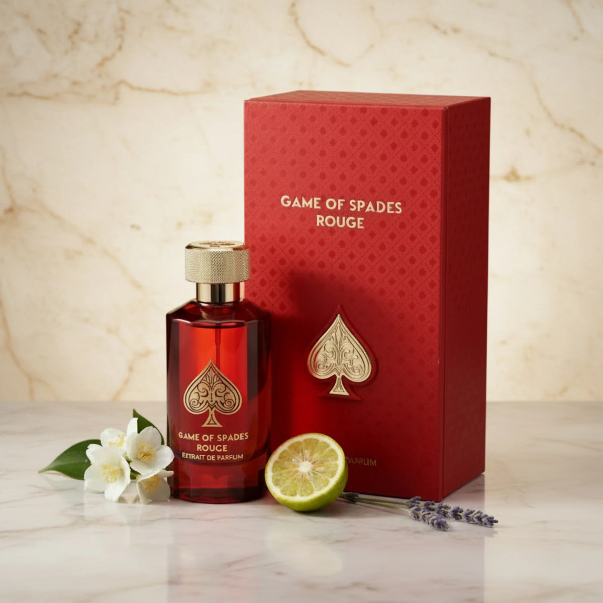 Jo Milano Paris Game Of Spades Rouge Extrait Spray Men 3.4 oz New Box