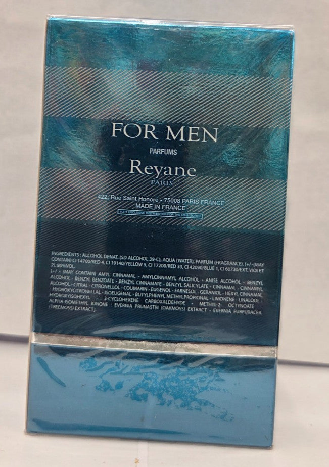 Reyane EDT Spray 3.3 oz / 100 ml By Reyane Tradition for Men Sealed NIB