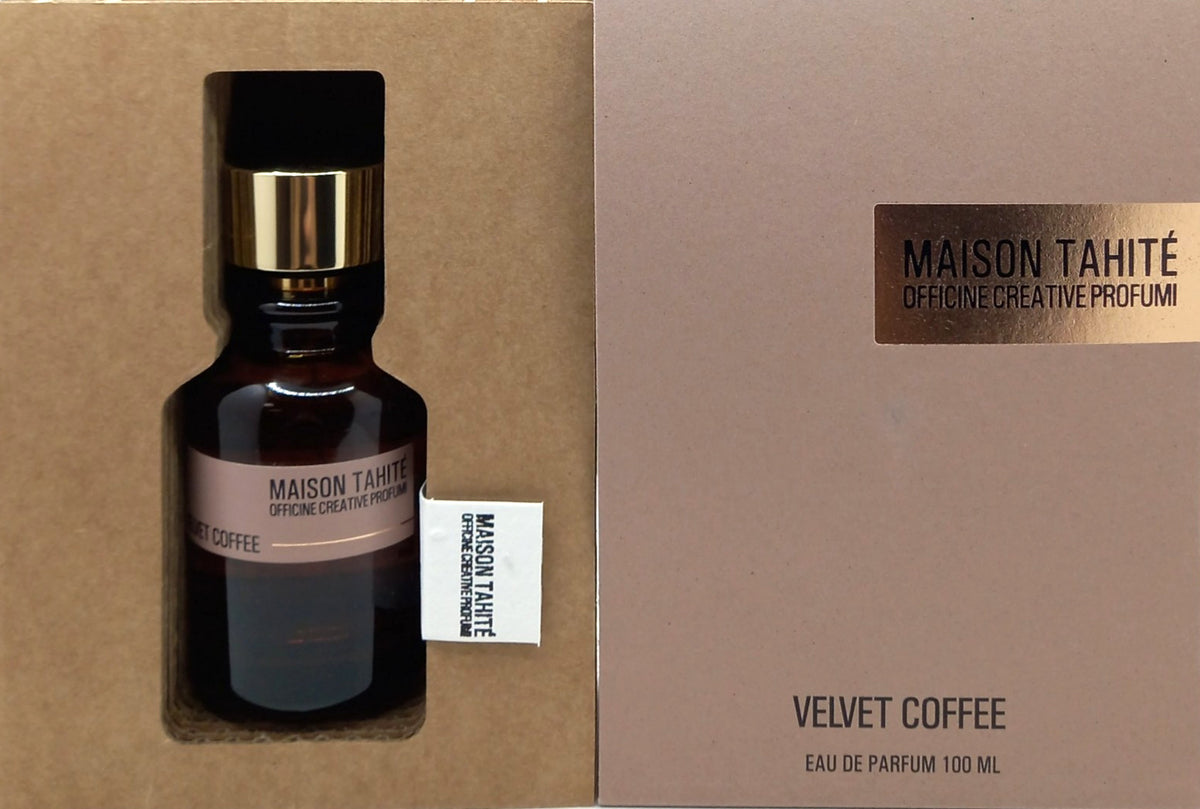 MAISON TAHITE VELVET COFFEE EAU DE PARFUM SPRAY UNISEX 3.33 Oz / 100 ml NEW!!!