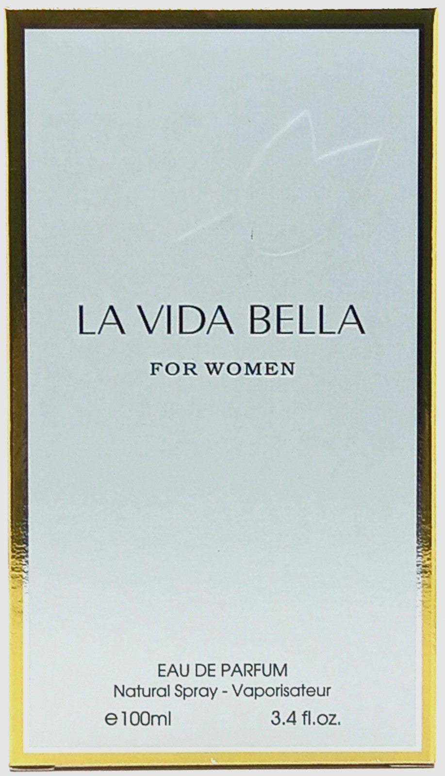 FRAGRANCE COUTURE LA VIDA BELLA EAU DE PARFUM SPRAY FOR WOMEN 3.4 Oz / 100 ml