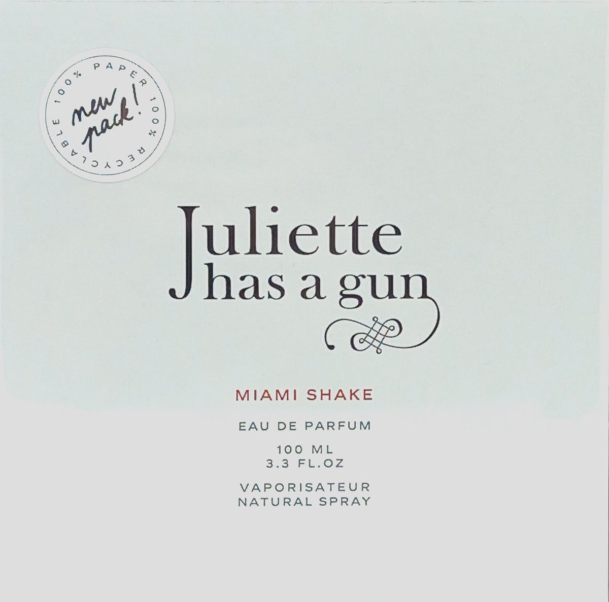 JULIETTE HAS A GUN MIAMI SHAKE EAU DE PARFUM SPRAY FOR WOMEN 3.3 Oz / 100 ml NEW