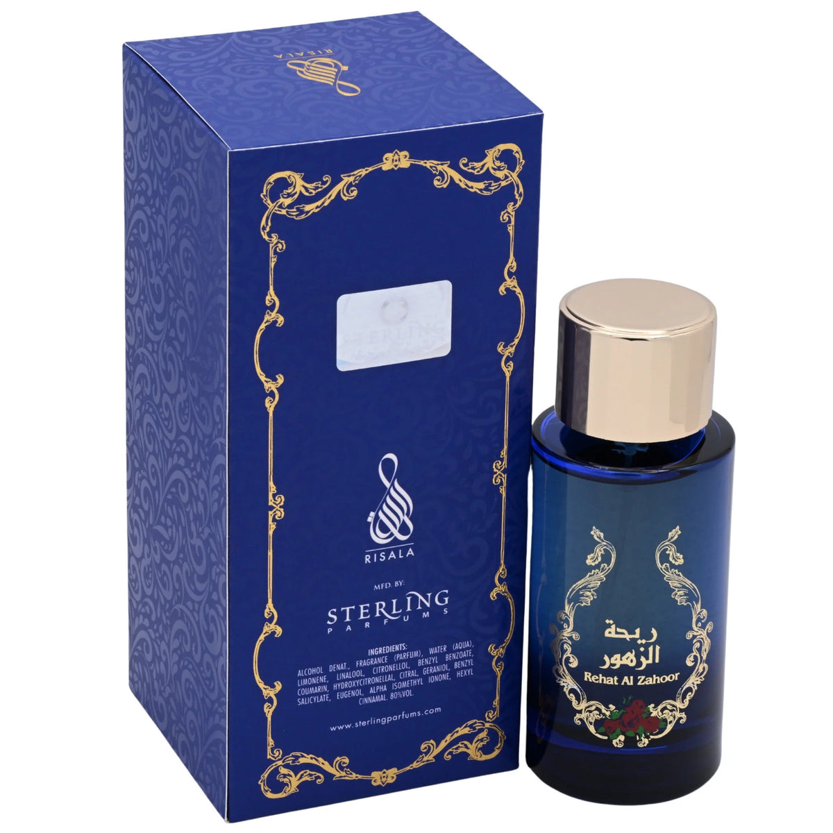 Risala Rehat Al Zahoor EDP Spray, Unisex, 3.4 oz 100ml