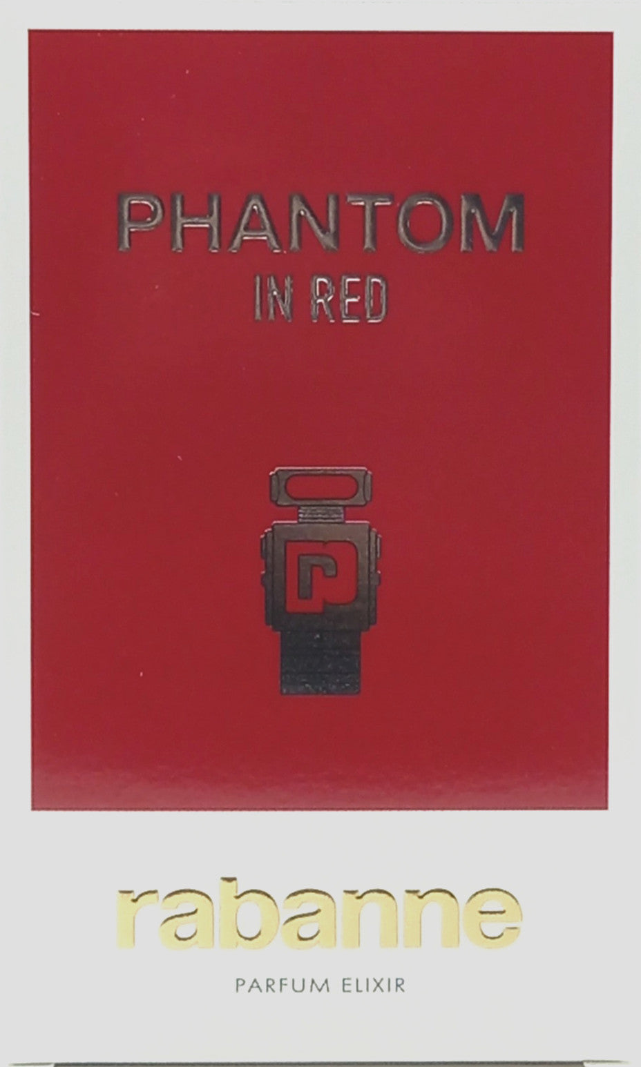 PACO RABANNE PHANTOM IN RED PARFUM ELIXIR SPRAY MEN 3.4 Oz / 100 ml BRAND NEW!!!