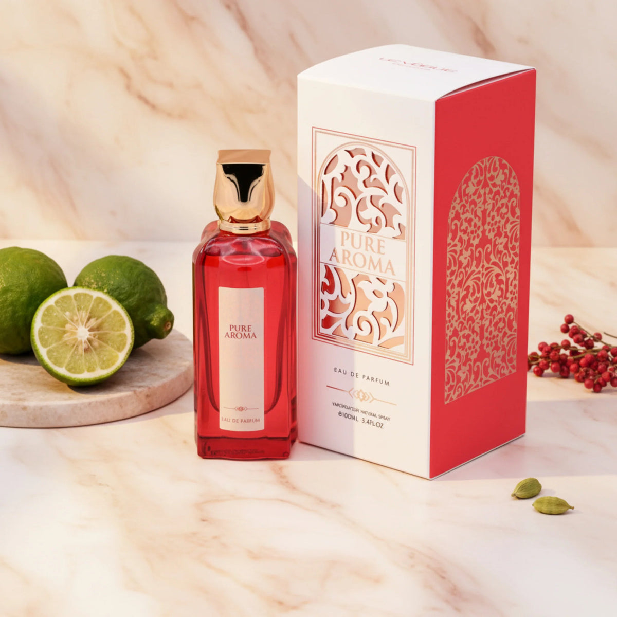 Le Vogue Pure Aroma EDP Spray Women 3.4 oz 100ml New Box