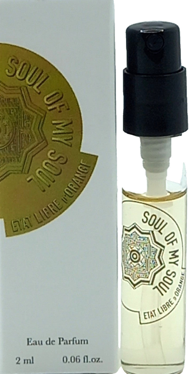 ETAT LIBRE D'ORANGE SOUL OF MY SOUL EAU DE PARFUM VIAL SPRAY UNISEX 0.06 Oz NEW!
