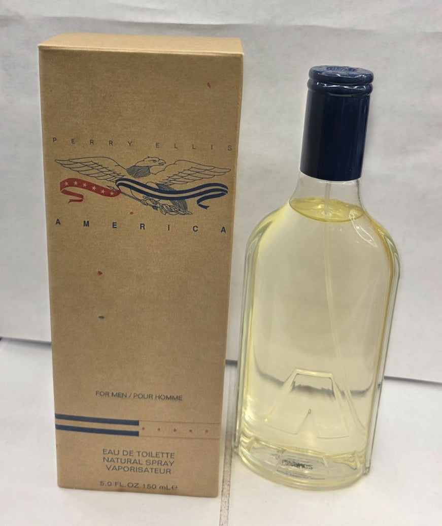 America By Perry Ellis 150 ml / 5.0 oz Eau de Toilette Spray Men NIB
