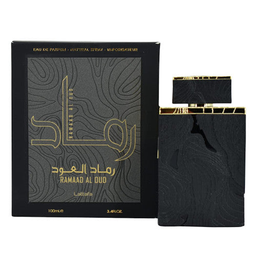 Ramaad Al Oud by Lattafa 3.4 oz EDP Cologne Perfume for Unisex New In Box