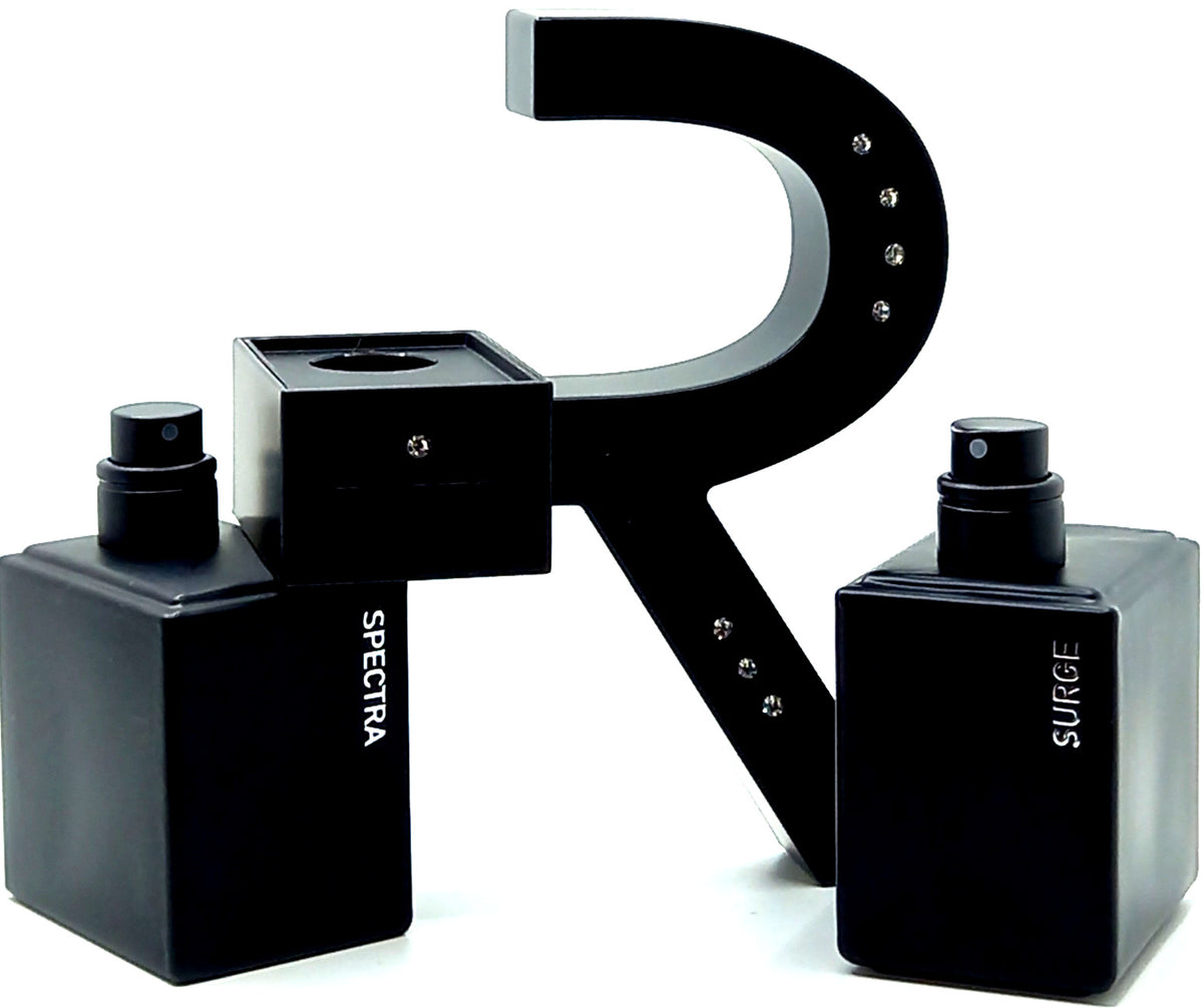 RIIFFS R SPECTRA R SURGE EXTRAIT DE PARFUM SPRAY FOR MEN 1.7 Oz / 50 ml x 2 pcs