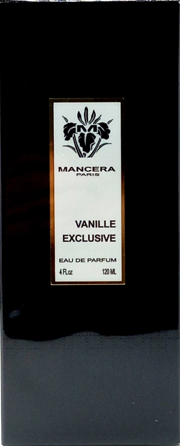 MANCERA VANILLE EXCLUSIVE EAU DE PARFUM SPRAY UNISEX 4.0 Oz / 120 ml BRAND NEW!