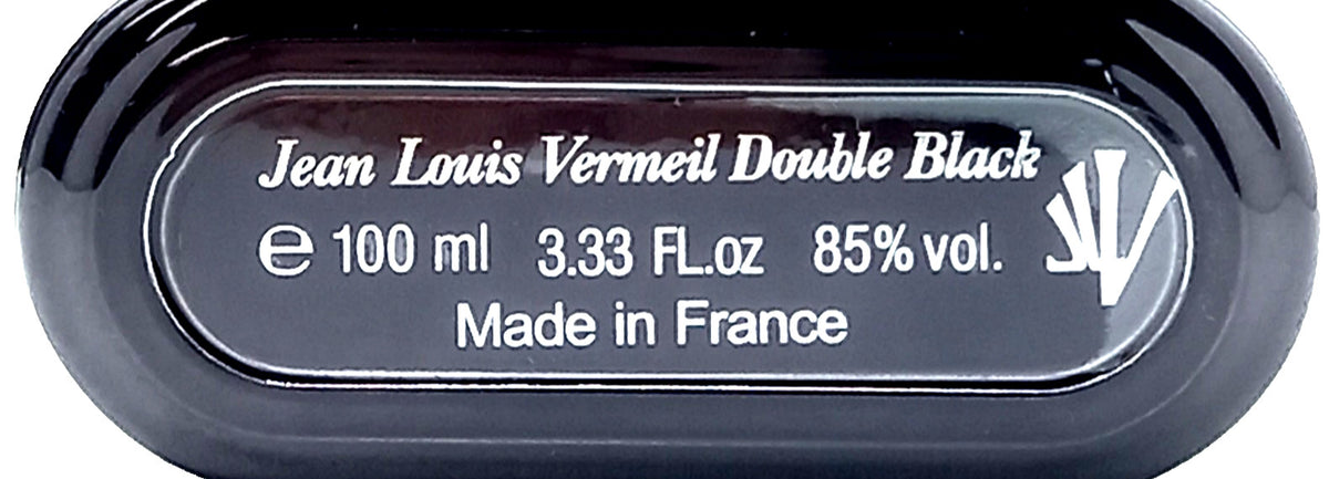 JEAN-LOUIS VERMEIL DOUBLE BLACK EAU DE TOILETTE SPRAY FOR MEN 3.3 Oz / 100 ml