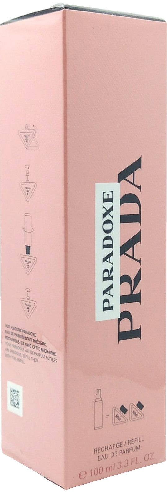 PRADA PARADOXE EAU DE PARFUM REFILL FOR WOMEN 3.3 Oz / 100 ml BRAND NEW ITEM!!!