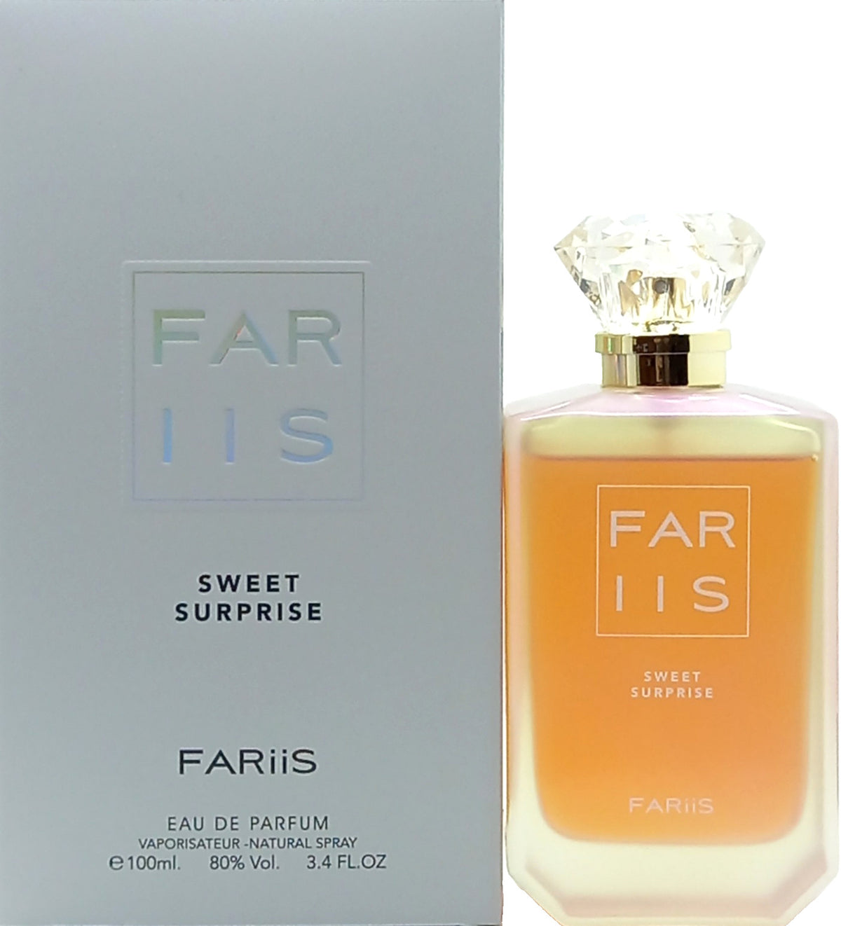 FARIIS SWEET SURPRISE EAU DE PARFUM SPRAY FOR WOMEN 3.4 Oz / 100 ml BRAND NEW!!!