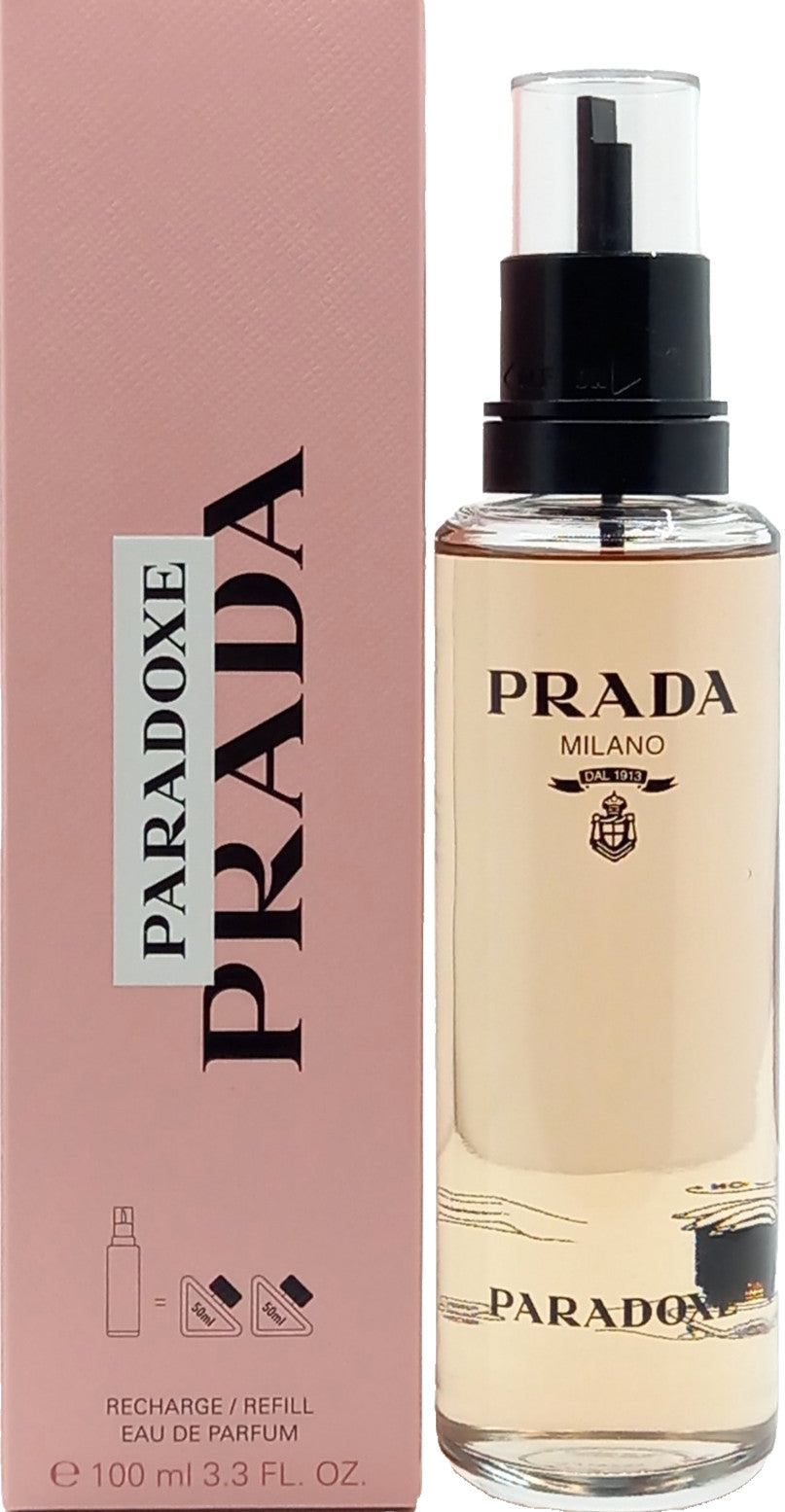 PRADA PARADOXE EAU DE PARFUM REFILL FOR WOMEN 3.3 Oz / 100 ml BRAND NEW ITEM!!!