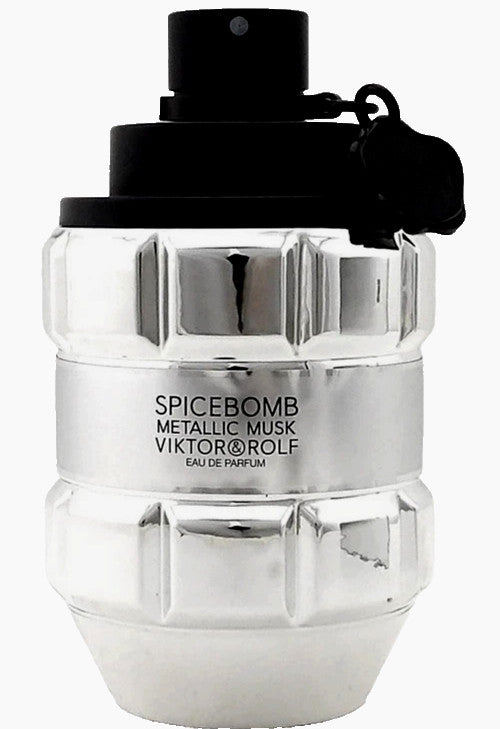 VIKTOR & ROLF SPICEBOMB METALLIC MUSK EAU DE PARFUM SPRAY FOR MEN 3.04 Oz / 90ml