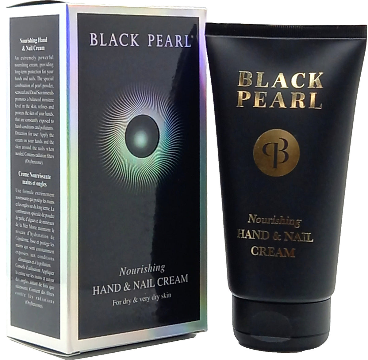 BLACK PEARL NOURISHING HAND & NAIL CREAM FOR DRY SKIN 5.1 Oz / 150 ml BRAND NEW!