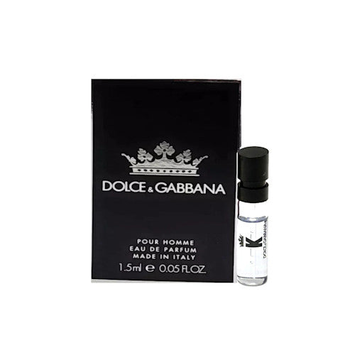 K by Dolce & Gabbana 0.05 oz Vial EDP for Men Brand New