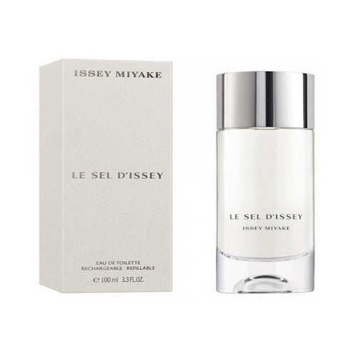 Issey Miyake Le Sel D'Issey 3.3 oz EDT Rechargeable Cologne for Men New In Box