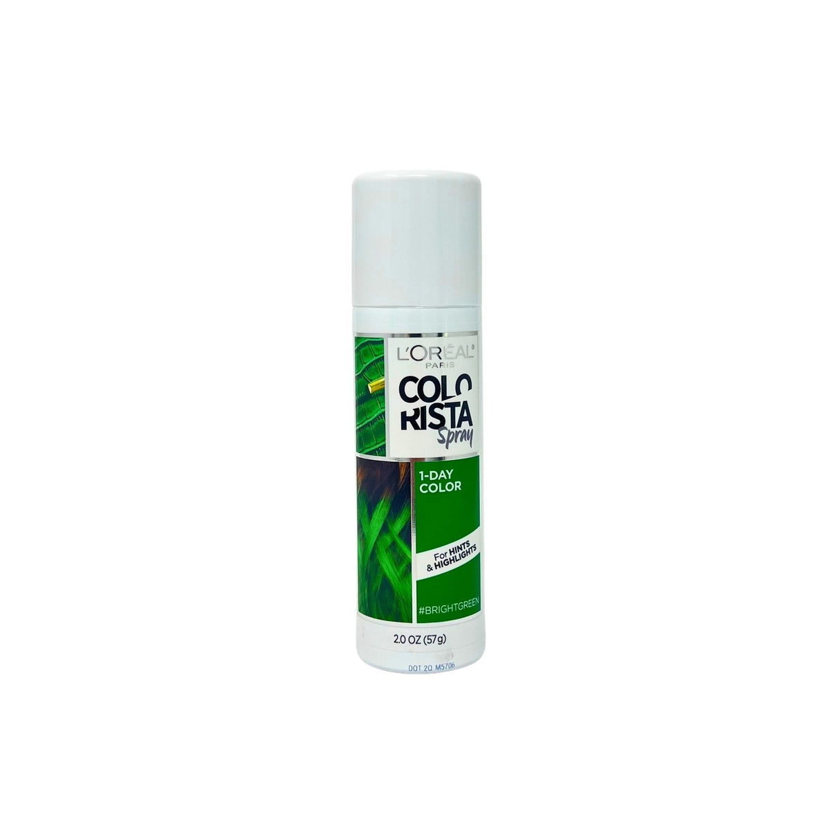 L’Oréal Paris Colorista Hair Makeup Temporary 1-Day Spray, #BrightGreen, 2 OZ