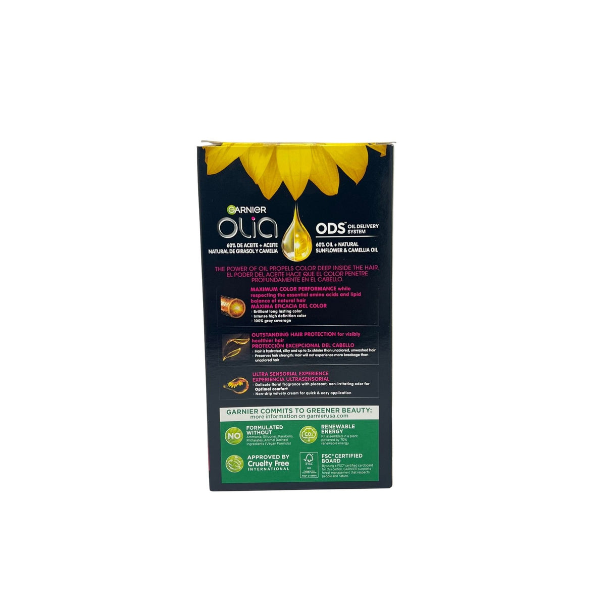 Garnier Color Oil-Rich Permanent Hair Color, 8.22 Medium Rose Gold 1 Kit