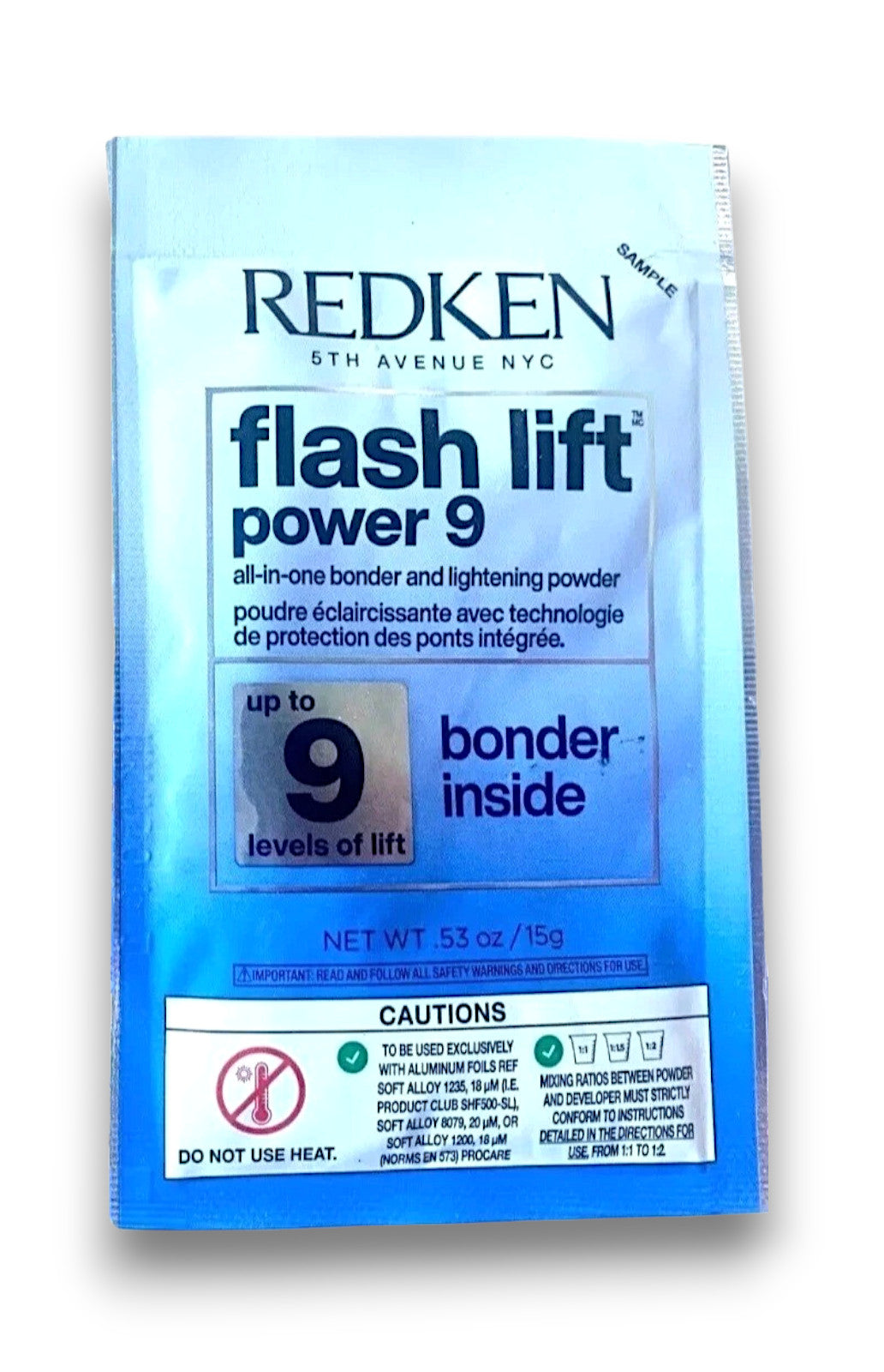 Redken Flash Lift Power 9 All-in-One Bonder & Lightening Powder (Hair Bleach)