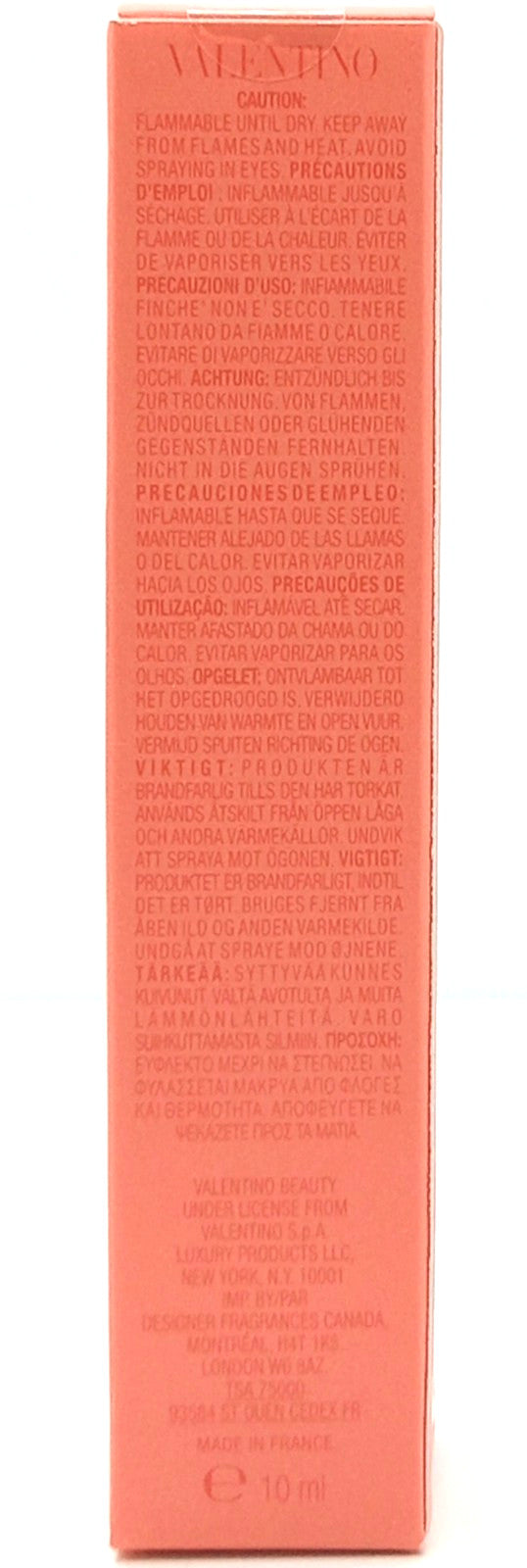 VALENTINO DONNA BORN IN ROMA CORAL FANTASY EDP GO SPRAY FOR WOMEN 0.33 Oz / 10ml