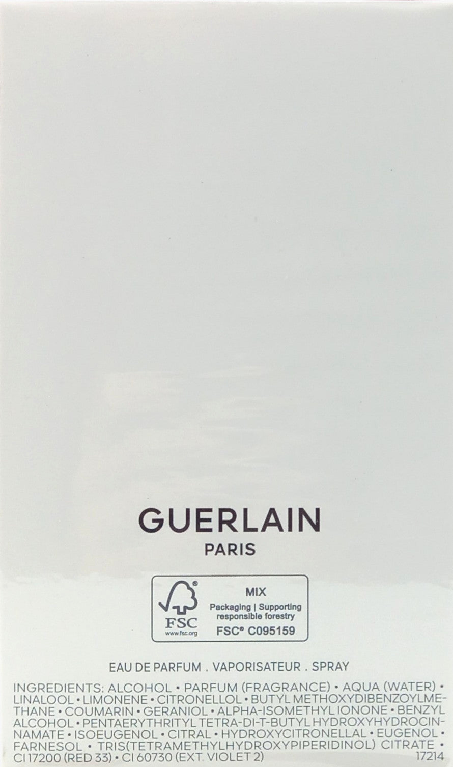 GUERLAIN LA PETITE ROBE NOIRE INTENSE EAU DE PARFUM FOR WOMEN 3.3 Oz / 100 ml