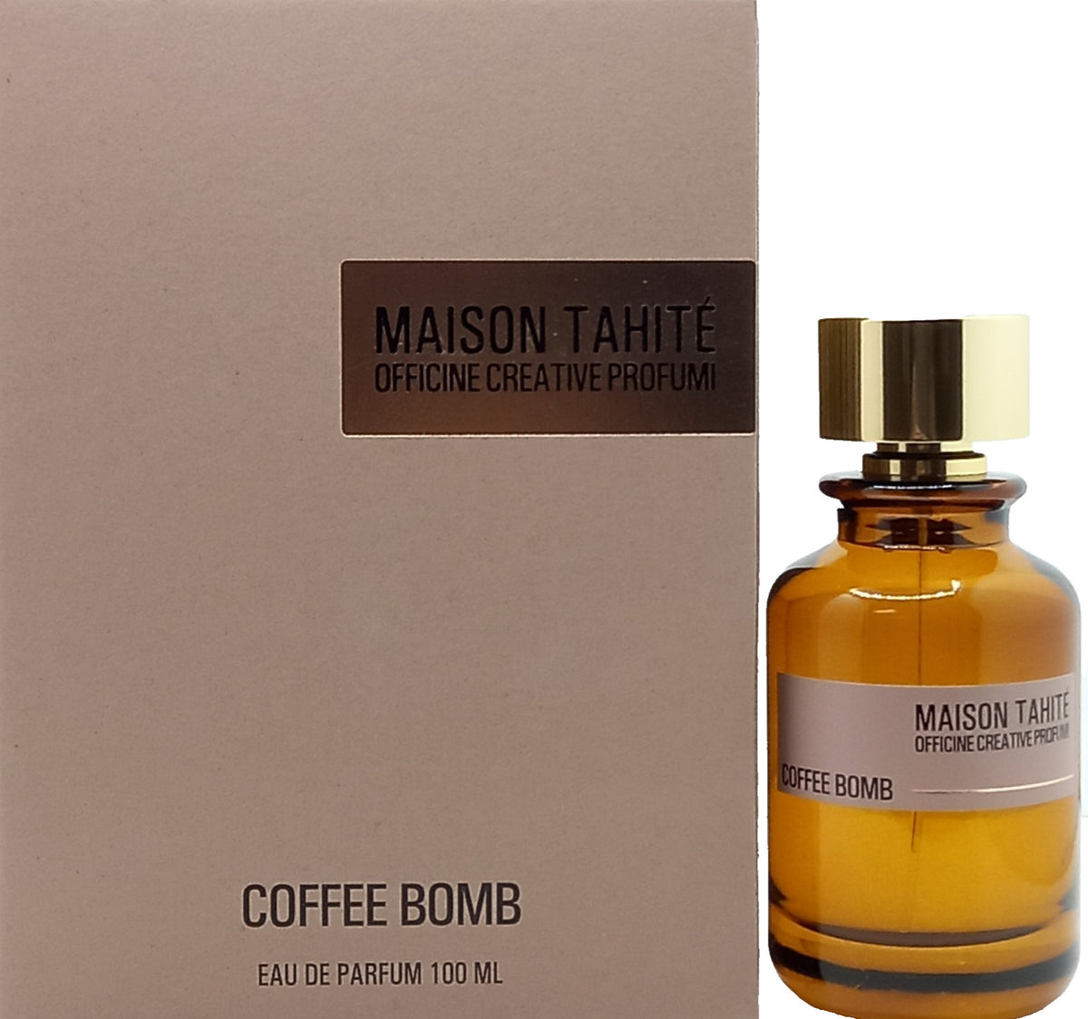 MAISON TAHITE COFFEE BOMB EAU DE PARFUM SPRAY UNISEX 3.33 Oz / 100 ml BRAND NEW!