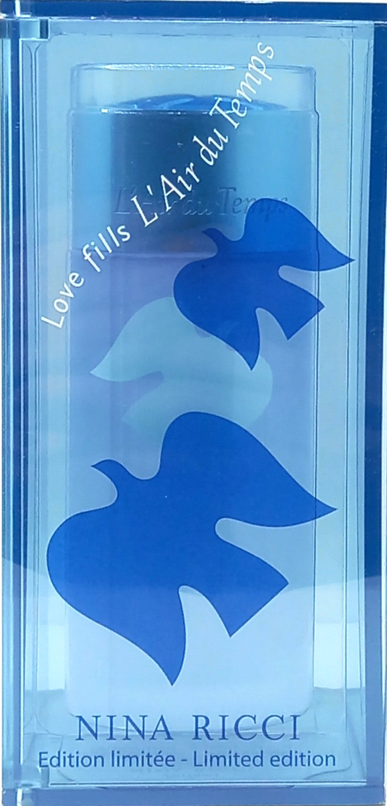 NINA RICCI LOVE FILLS L'AIR DU TEMPS EDT SPRAY WOMEN 3.3 Oz / 100ml DISCONTINUED