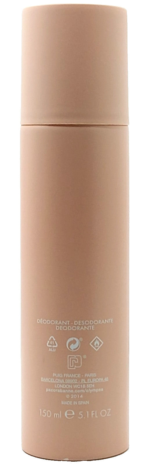 PACO RABANNE OLYMPEA DEODORANT SPRAY FOR WOMEN 5.1 Oz / 150 ml BRAND NEW!!!