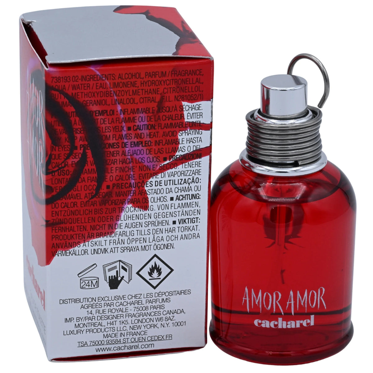 Cacharel Amor Amor Eau de Toilette (EDT) Spray for Women 1.0 oz / 30 ml Cacharel