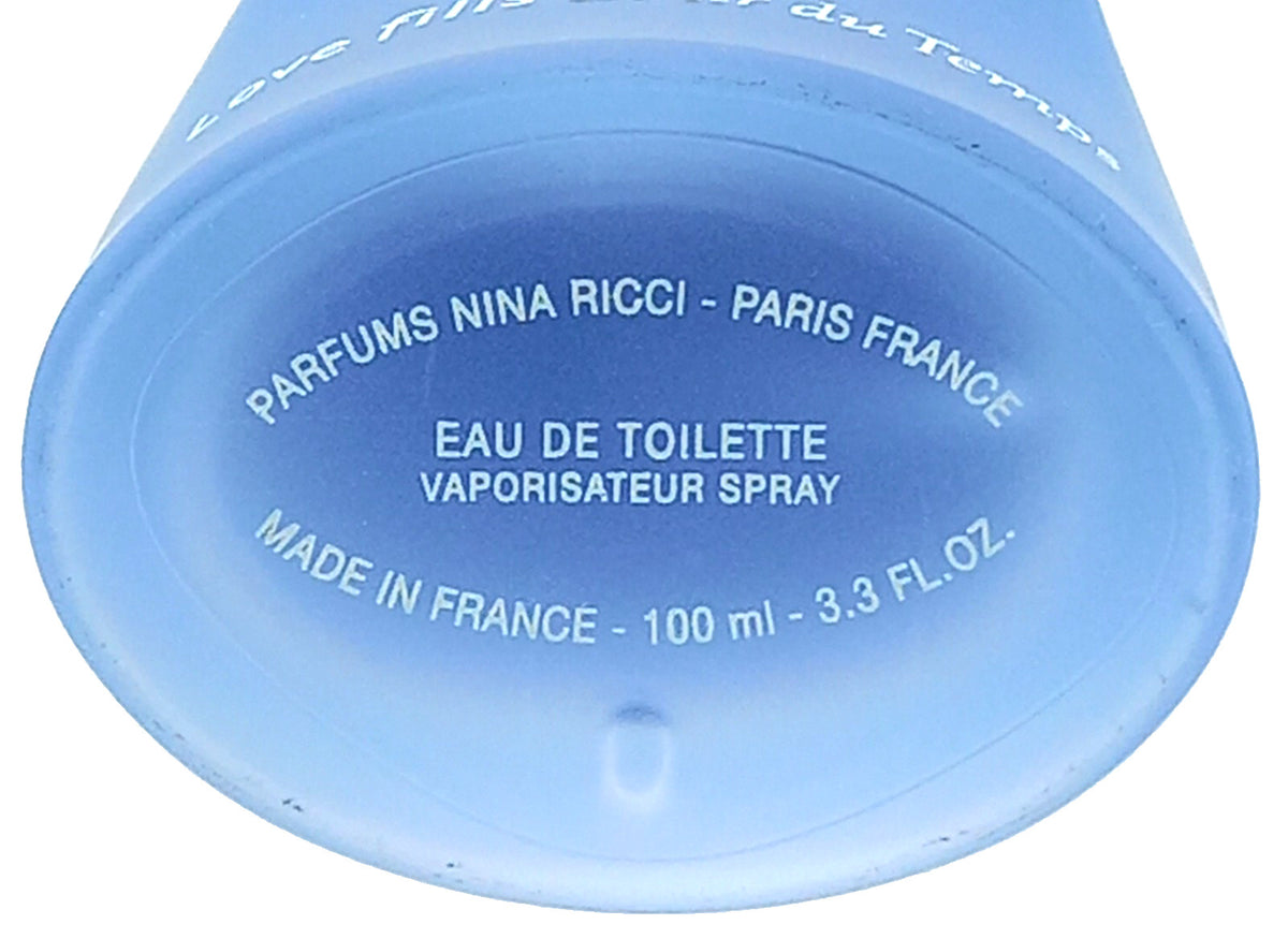 NINA RICCI LOVE FILLS L'AIR DU TEMPS EDT SPRAY WOMEN 3.3 Oz / 100ml DISCONTINUED