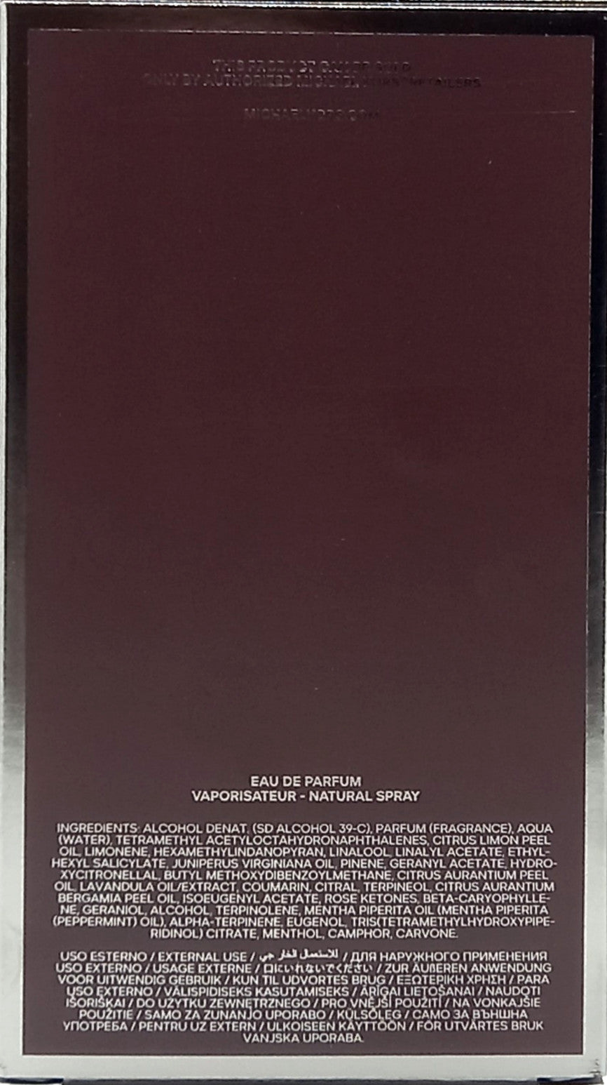 MICHAEL KORS POUR HOMME ABSOLU EAU DE PARFUM SPRAY FOR MEN 3.4 Oz / 100 ml NEW!