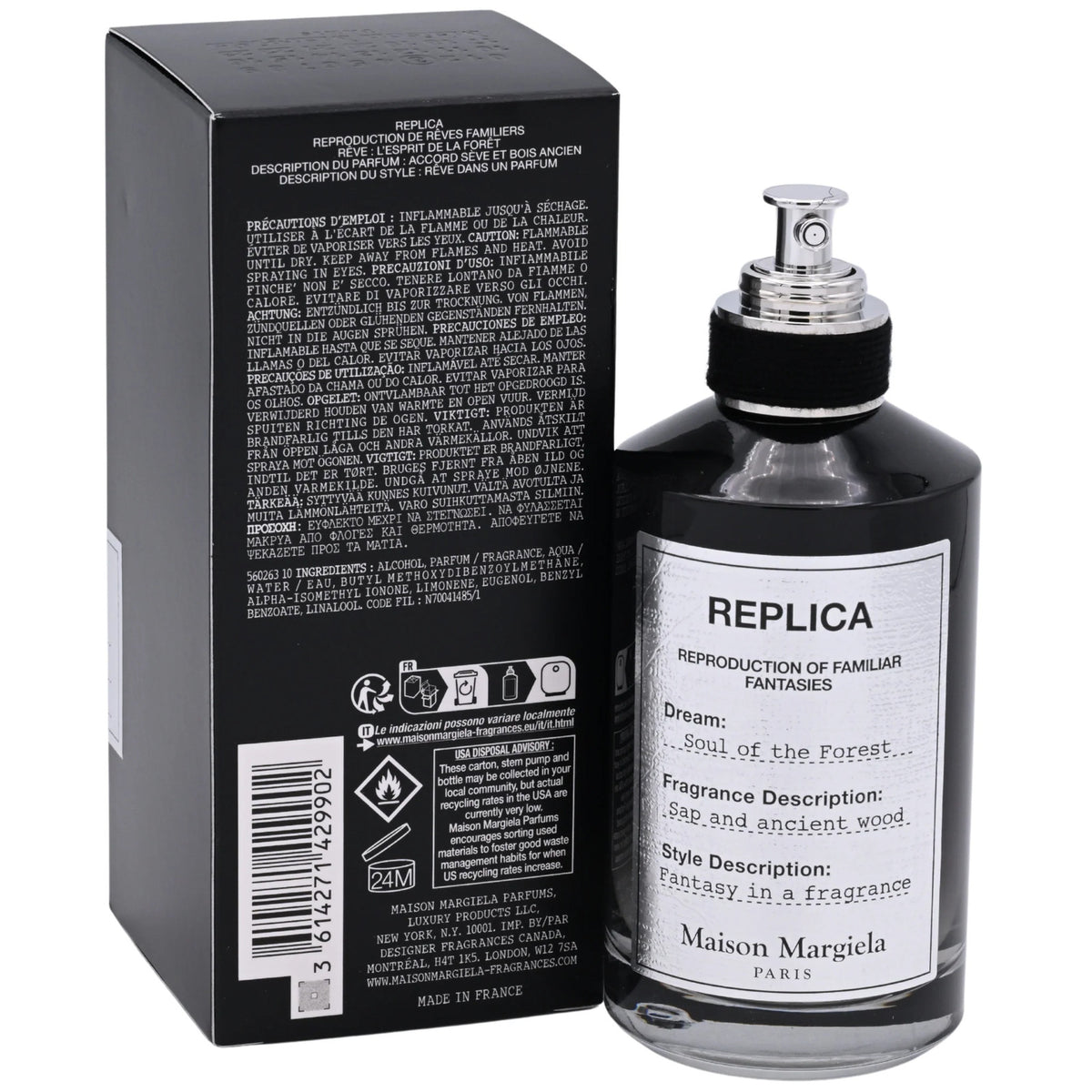 Maison Margiela Replica Soul Of The Forest EDP Spray Unisex 3.4 oz New Box