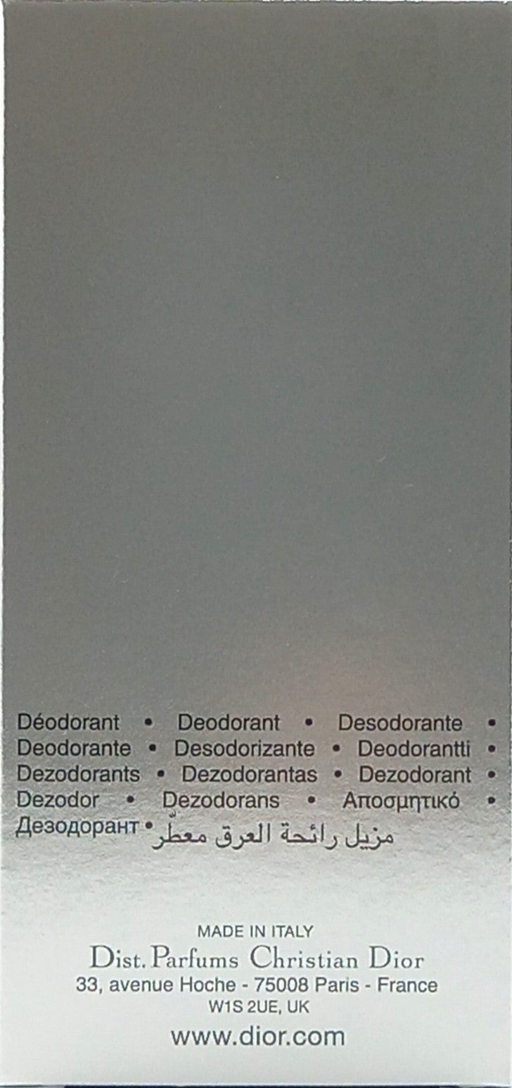 CHRISTIAN DIOR HOMME DEODORANT STICK FOR MEN 2.6 Oz / 75 g BRAND NEW ITEM!!!