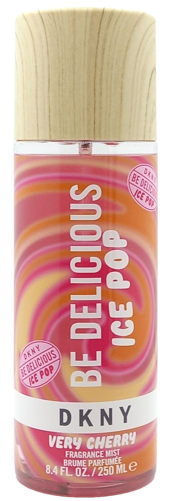 DKNY BE DELICIOUS ICE POP VERY CHERRY MIST SPRAY FOR WOMEN 8.4 Oz / 250 ml NEW!