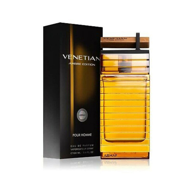 Venetian Ambre Edition Pour Homme by Armaf 3.4 oz EDP Cologne for Men New in Box
