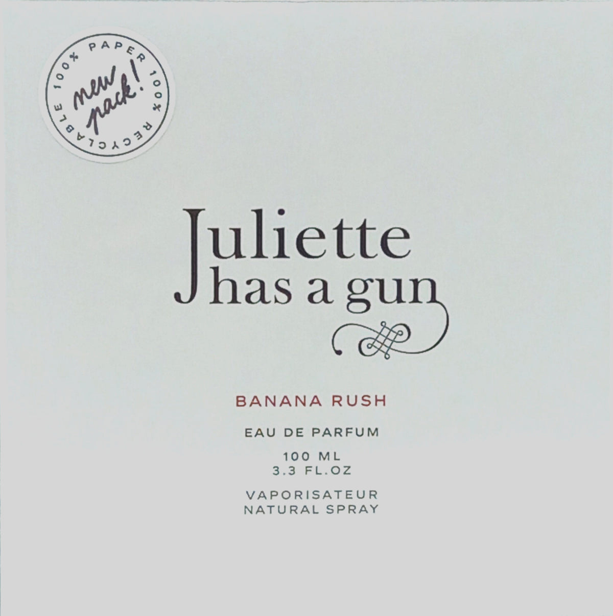 JULIETTE HAS A GUN BANANA RUSH EAU DE PARFUM SPRAY FOR WOMEN 3.3 Oz / 100 ml NEW