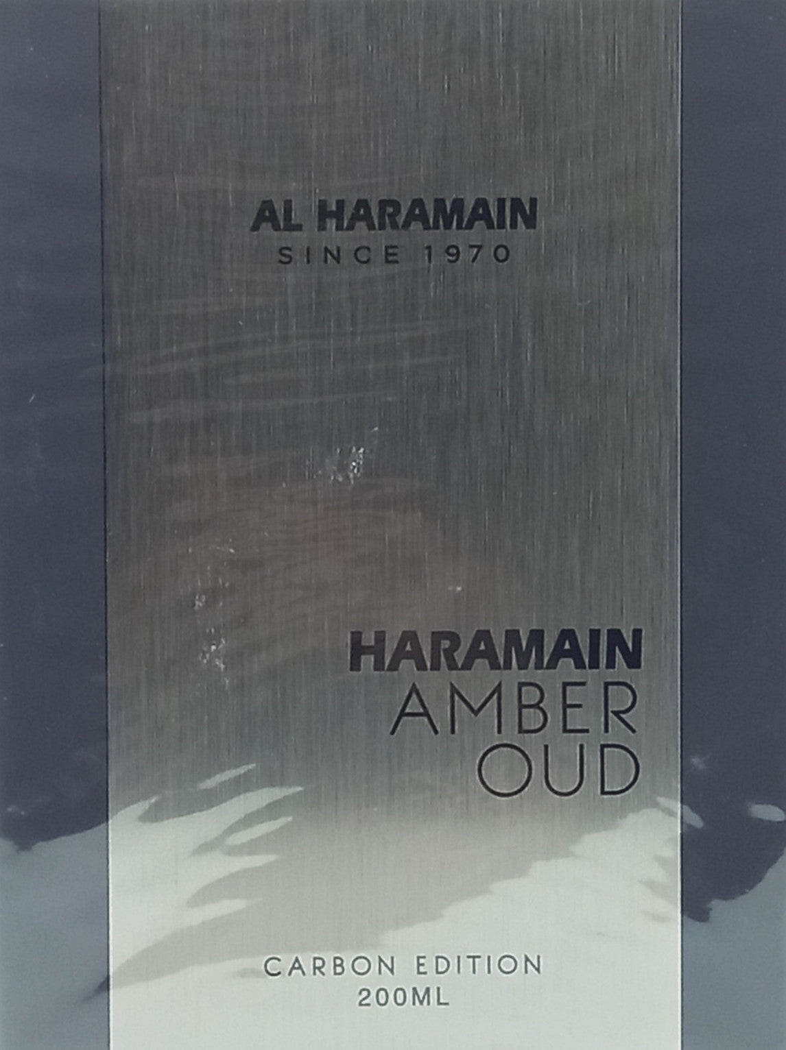 AL HARAMAIN AMBER OUD CARBON EDITION EDP SPRAY UNISEX 6.7 Oz / 200 ml JUMBO SIZE