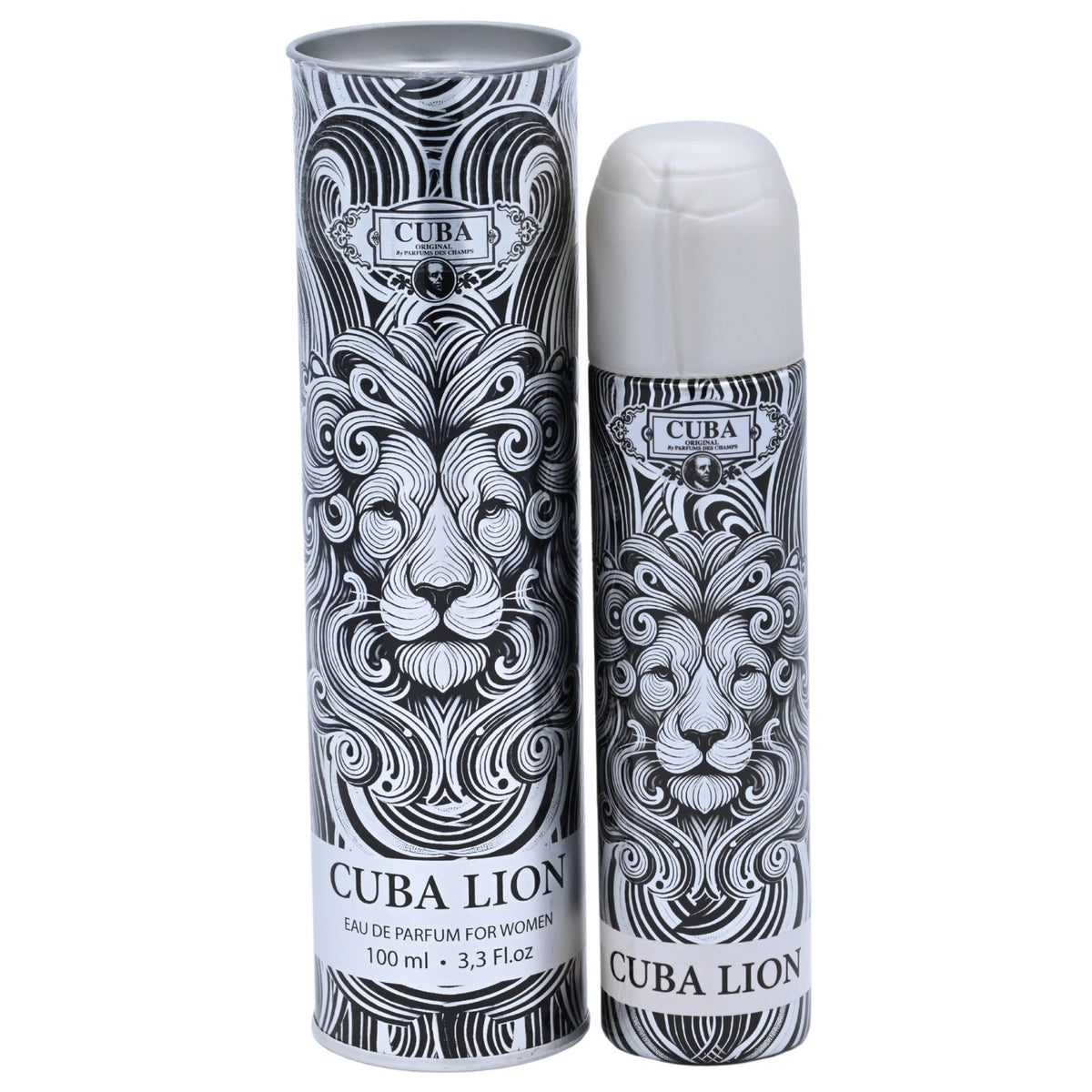 Cuba Lion by Cuba Eau de Parfum Spray for Women 3.3 oz (100 ml)