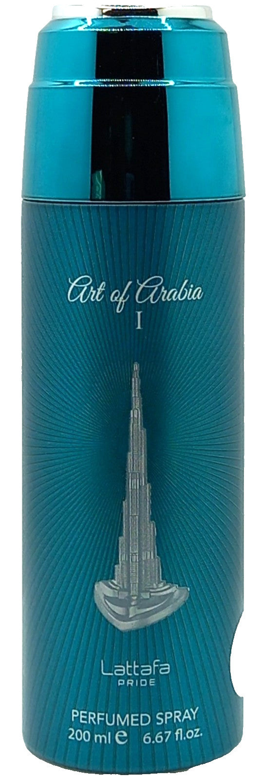 LATTAFA ART OF ARABIA I PERFUMED BODY SPRAY FOR MEN 6.67 Oz / 200 ml BRAND NEW!