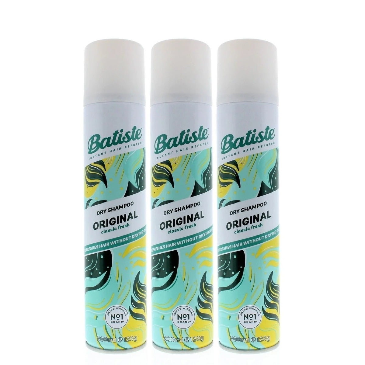 Batiste Dry Shampoo ORIGINAL (3 pack) 199 ml Each