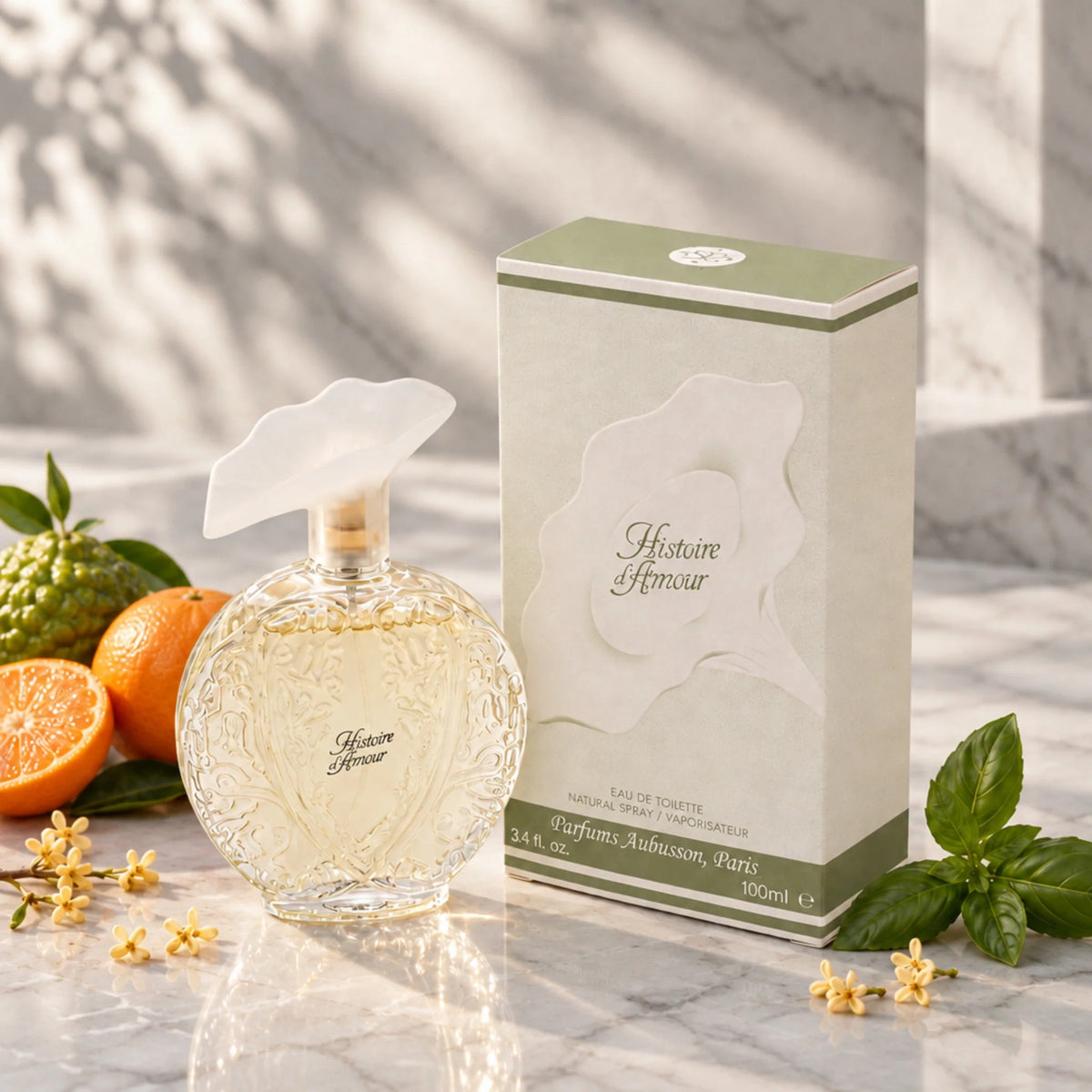 HISTOIRE D AMOUR Aubusson edt 3.3/ 3.4 oz for Women Perfume New in Box