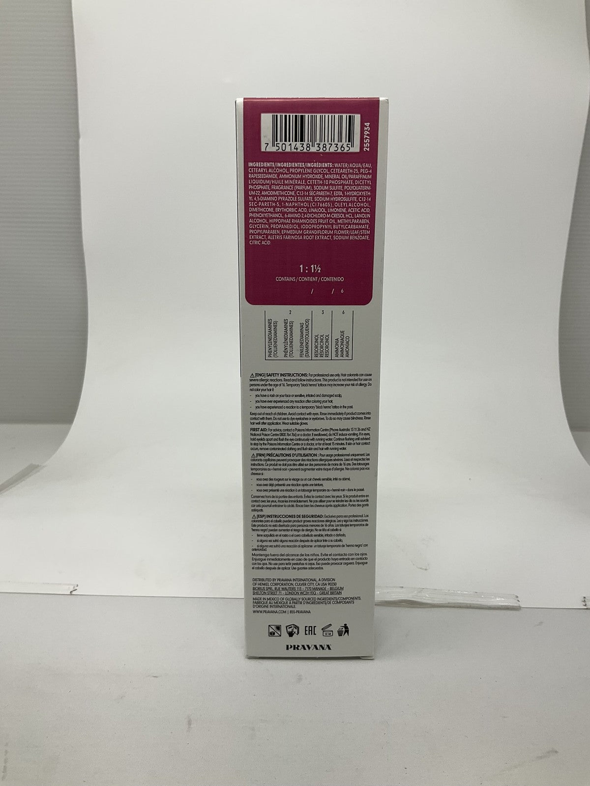 Pravana ChromaSilk VIVIDS Everlasting Enhanced Pink 3 oz