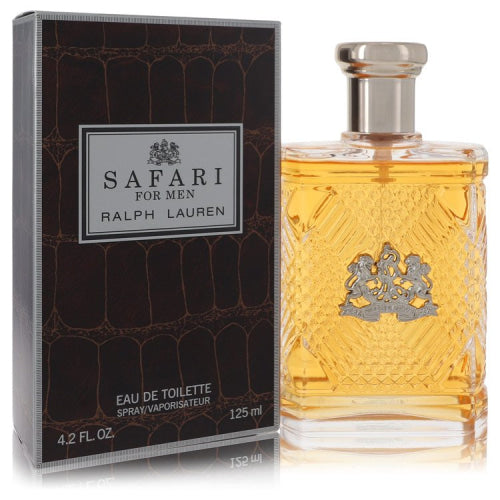 Safari by Ralph LaurenEau De Toilette Spray 4.2 oz 4.2 oz / 125 ml / Alcohol, Amber, Woody, Aldehyde, Oils Men
