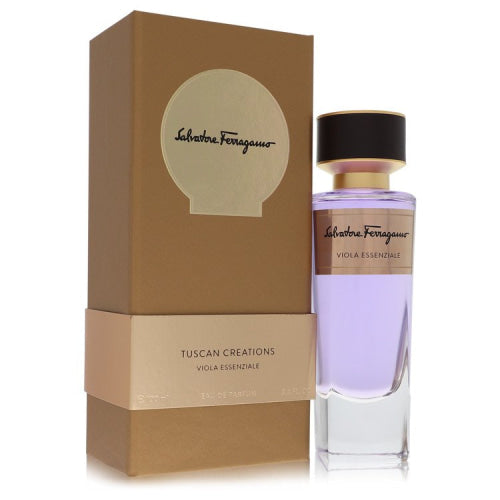 Salvatore Ferragamo Viola Essenziale by Salvatore FerragamoEau De Parfum Spray (Unisex) 3.4 oz 3.4 oz / 100 ml / Alcohol, Amber, Woody,