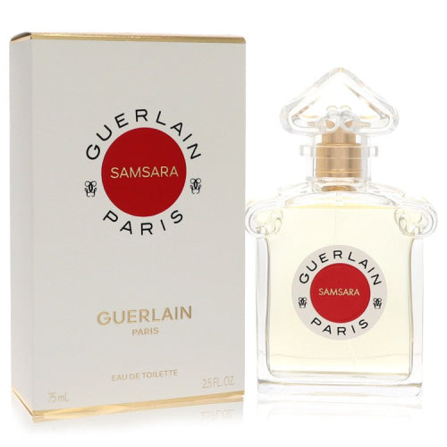 Samsara by GuerlainEau De Toilette Spray 2.5 oz 2.5 oz / 75 ml / Alcohol, Amber, Woody, Aldehyde, Oils Women
