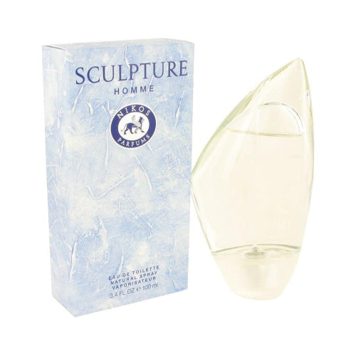 SCULPTURE by Nikos Eau De Toilette Spray 3.4 oz Male