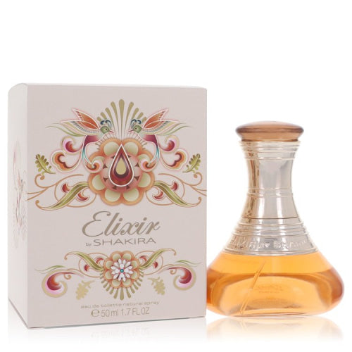 Shakira Elixir by ShakiraEau De Toilette Spray 1.7 oz 1.7 oz / 50 ml / Alcohol, Amber, Woody, Aldehyde, Oils Women