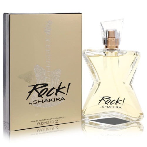 Shakira Rock by ShakiraEau De Toilette Spray 2.7 oz 2.7 oz / 80 ml / Alcohol, Amber, Woody, Aldehyde, Oils Women