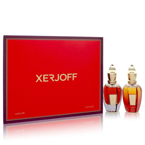 Shooting Stars Amber Gold & Rose Gold by XerjoffGift Set -- 1.7 oz EDP in Amber Gold + 1.7 oz EDP in Rose Gold -- / -- / Alcohol, Amber,